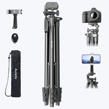 71 Camera Tripod Aluminum Tall Tripod Stand Compatible with Canon Nikon with Wi