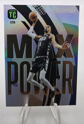 Victor Wembanyama 2023-24 Panini NBA Top Class Max Power RC Rookie #179 Spurs