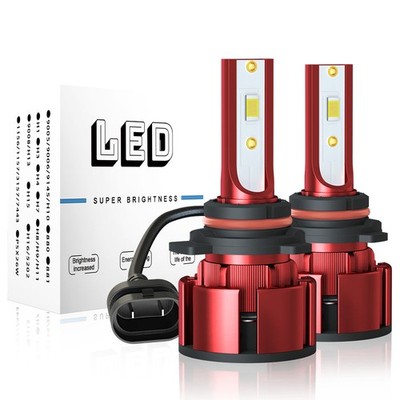 for 2015-2023 Dodge Challenger 2pc 9012 LED Headlight High Low Beam Bulbs 6500K