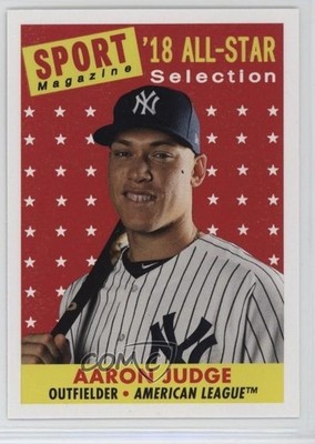 2019 Topps Archives High Number 1958 All-Star Design Aaron Judge #301 1hc0