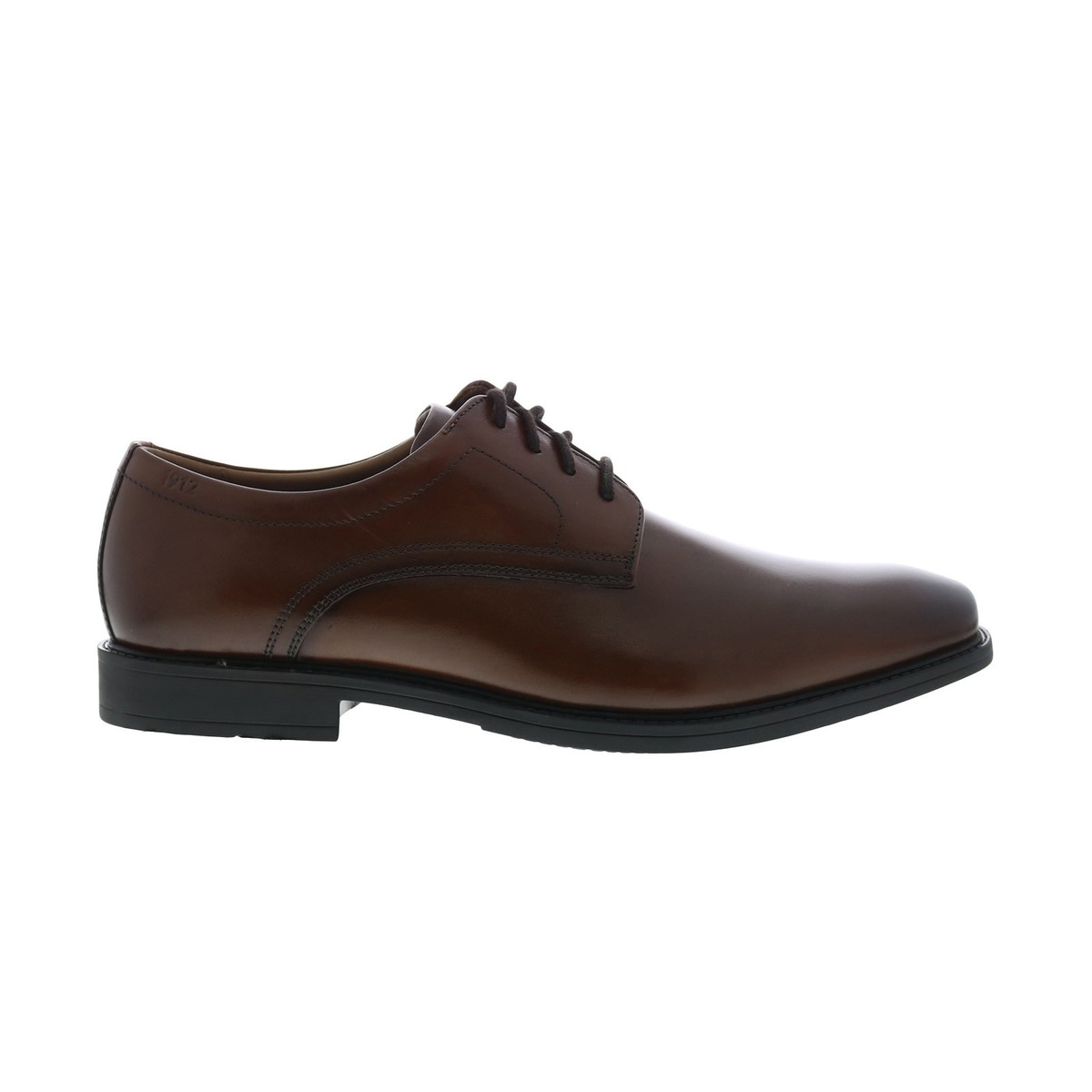 Nunn Bush Baxter Plain Toe Oxford Mens Brown Oxfords Plain  display picture 1