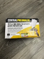 Central Pneumatic 20oz. High Volume, Low Pressure, Gravity Feed Spray Gun - NIOB