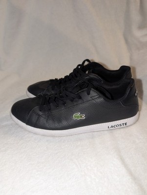 Men s Lacoste Graduate Shoes Black White Size 12