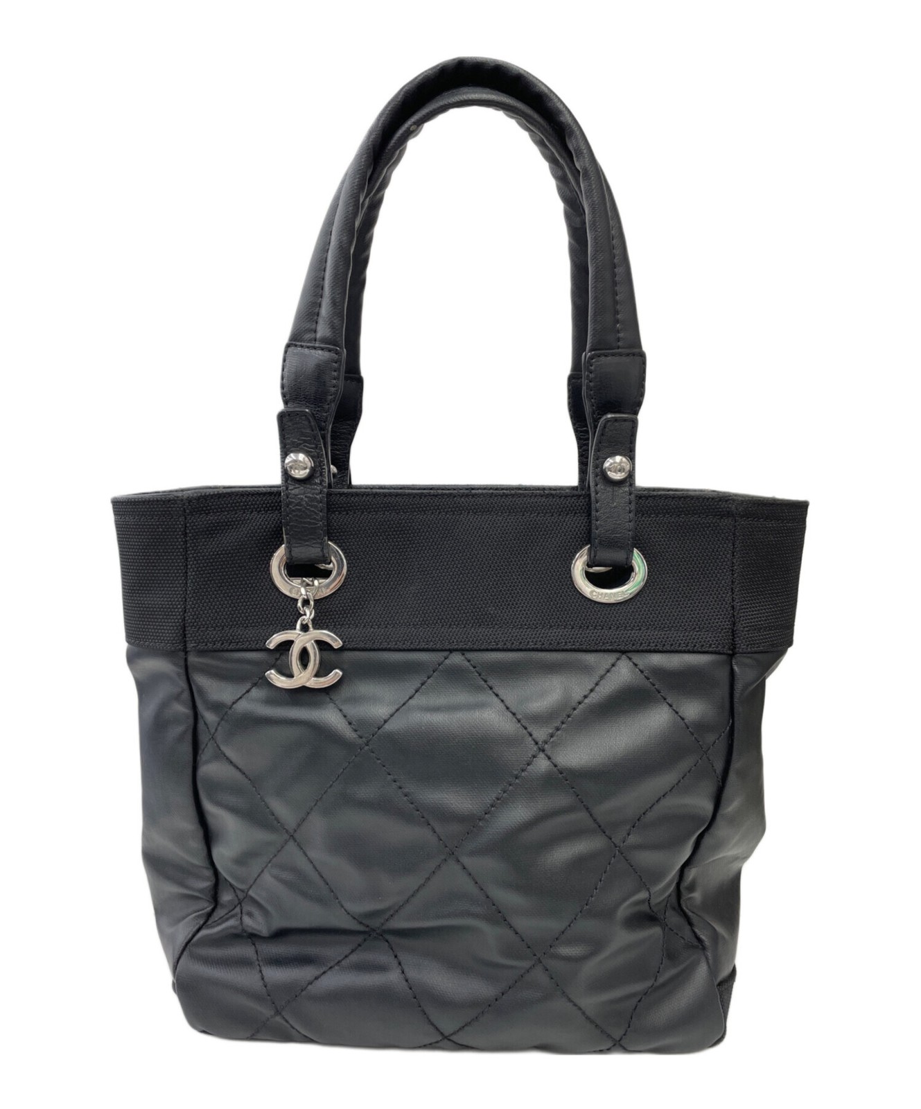 CHANEL Classic Flap Shoulder Bag in Timeless Black 1858