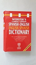 Spanish-English Dictionary Paperback Webster