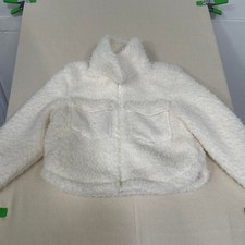 Cozy cream sherpa teddy jacket