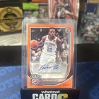 Topps 2025-26 Bowman Basketball Cason Wallace RC Auto /25 Thunder #RVA-CWA