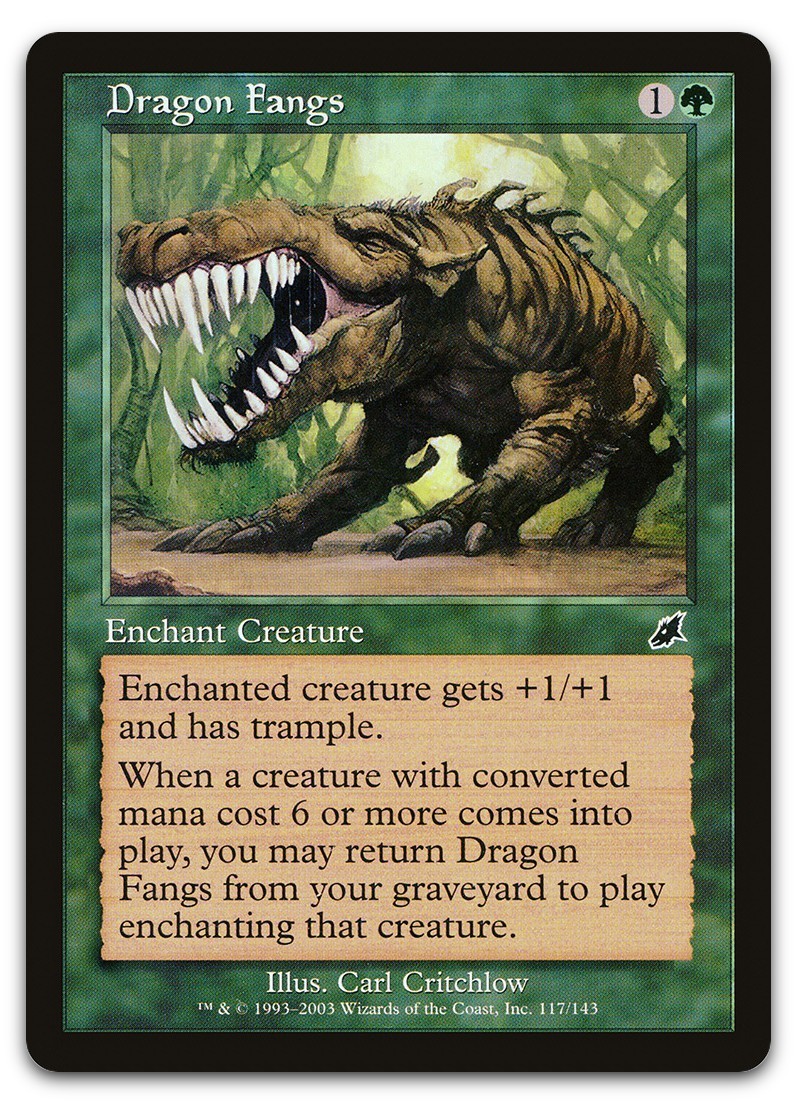 Dragon Fangs #117 (LP) Scourge SCG Magic MTG