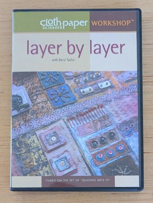 Cloth Paper Scissors Workshop Layer by Layer DVD