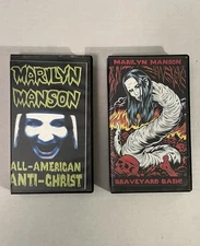 MARILYN MANSON All American Anti-Christ 1995 & Graveyard Bash 1996 VHS tapes