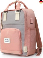 Yamtion Rucksack Laptop Damen Schulrucksack MäDchen Teenager Rucksack Frauen