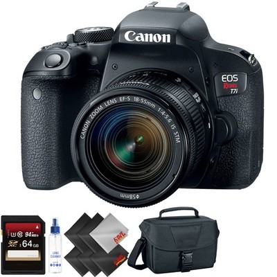 Canon EOS Rebel T7i DSLR Camera + 18-55mm Lens Starter Bundle 23