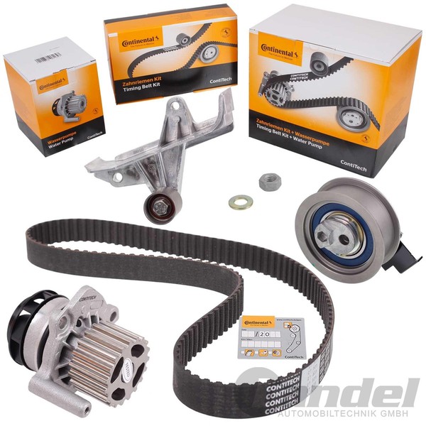 Conti Zahnriemensatz Wasserpumpe FüR Audi A4 B5 B6 B7 A6 C5 VW Passat 3B 1.8 T-image