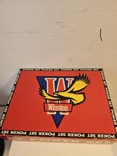 Vintage Winston Poker Set Chips and Cards Sealed