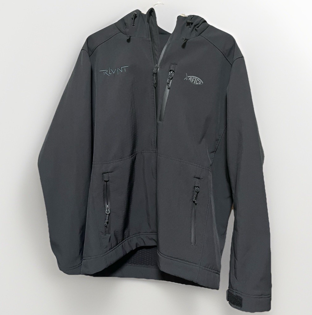 AFTCO Reaper Jacket Windproof Softshell Hooded Me… - image 1