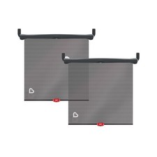 Munchkin Brica Sun Safety Car Window Shade with Heat Alert, Helps Block UVA/U...