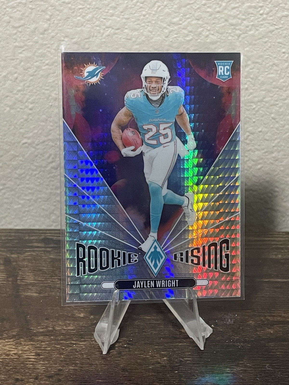 2024 Panini Phoenix - Rookie Rising Jaylen Wright #RR-JWT Hyper (RC)