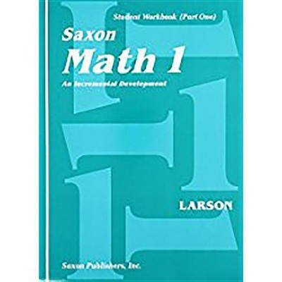 Larson Student Workbook Set (Taschenbuch) Saxon Math 1