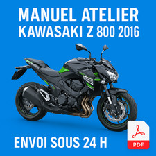 Manuel Atelier Kawasaki Z 800 2016 Revue Technique Moto Français RMT CD PDF