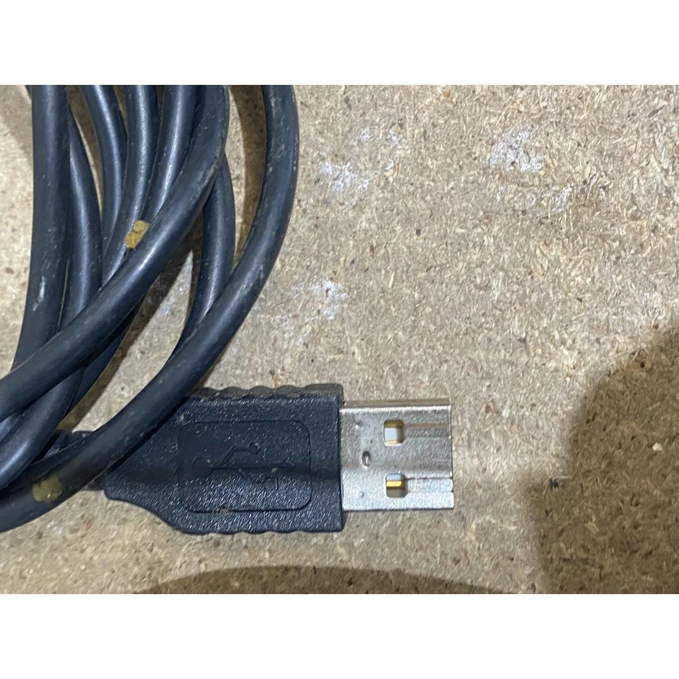 HP 265986-003 Optical Mouse Black Wired USB 2-Button Scroll Wheel for Desktop PC - Image 3 of 4