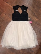 Blondie Nites formal dress size 3 black/white New w/Tags