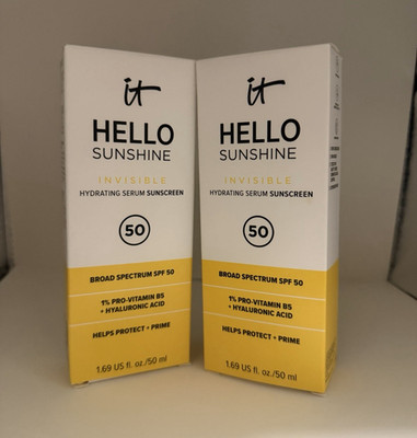 IT Cosmetics Invisible Hydrating Serum Sunscreen 1.69 fl. oz