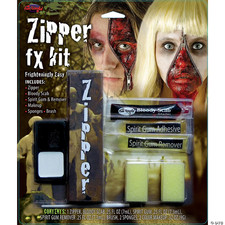 Zipper FX Kit Halloween Costume Accessories, 6 Pieces
