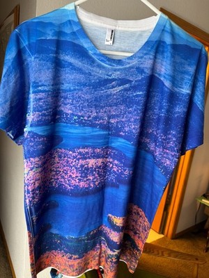 Dan Deacon 'America' all over print T-shirt 2012 tour - mens medium