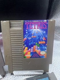 NES Game Lot (4) &ndash; Tetris, Excitebike, Pac-Man Tengen, Heavy Barrel &ndash; Tested