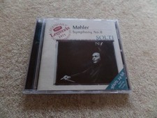 CD ALBUM NEW & SEALED - DECCA LEGENDS MAHLER SYMPHONY NO 8 SOLTI