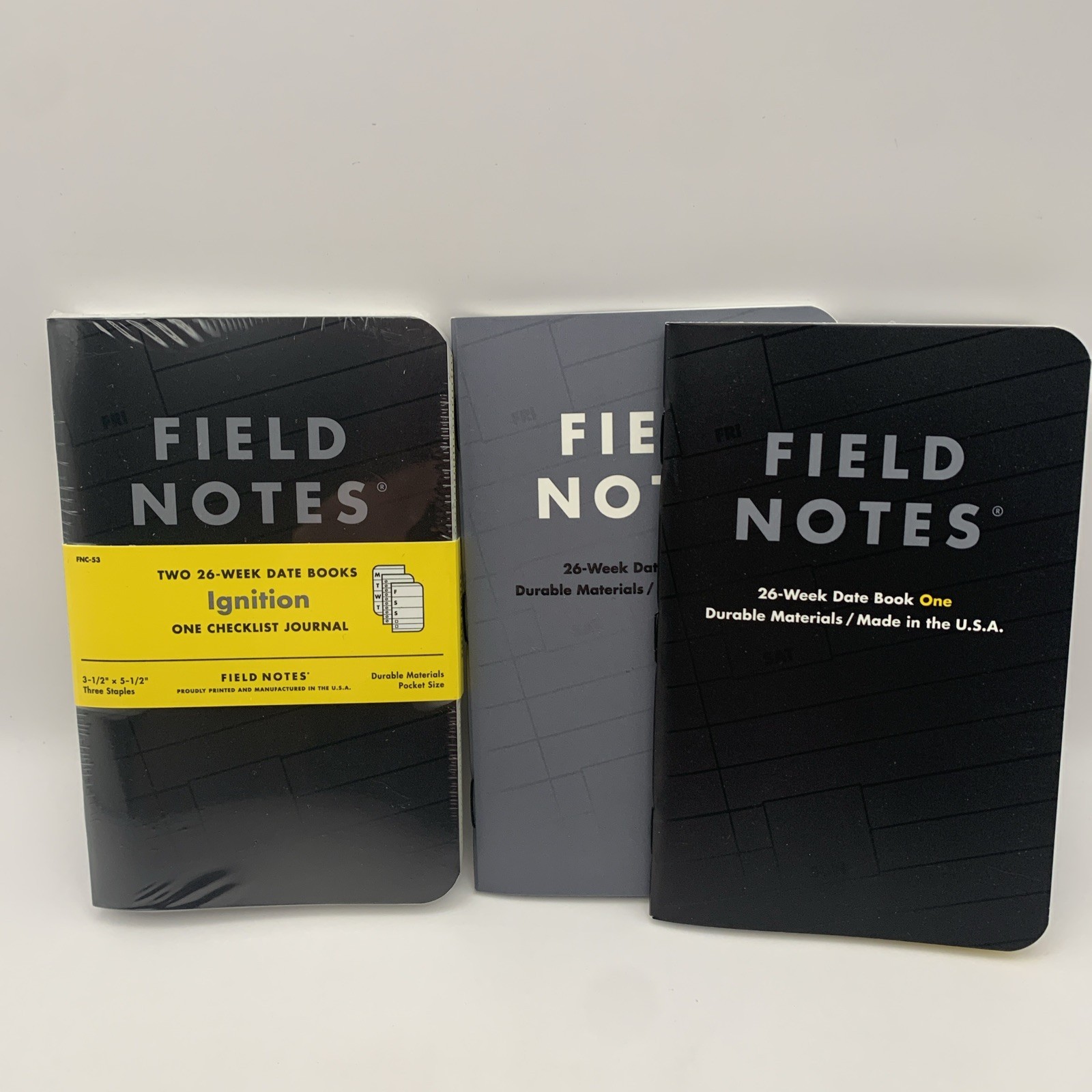 Field Notes Ignition Limited Edition 3-Pack Memo Notebooks Plus 2x Loose -FNC-53