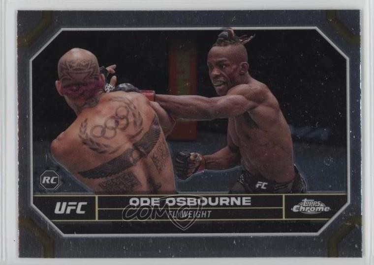 2024 Topps Chrome UFC Ode Osbourne #133 Rookie RC 02v3