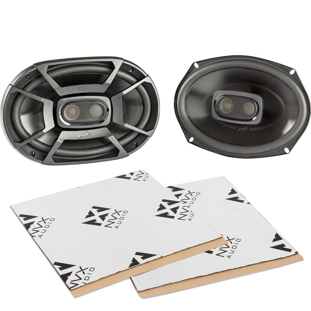 Polk Audio DB692 300 Вт RMS 6x9 коаксиальных динамиков Комплект для глушения звука SDSK2 2019000₽