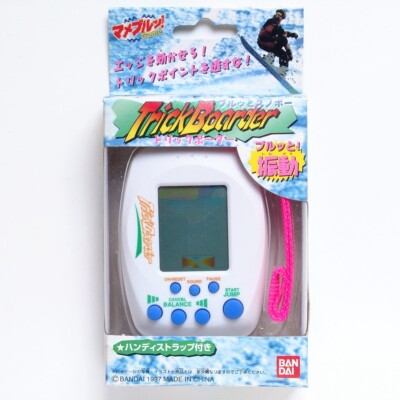 Bandai Portable LCD Video Game Console Japan Vintage Mame TrickBoarder