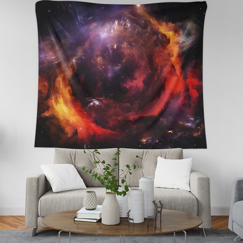 Stelle di nebbia decorazione parete panno decorativo arazzo arazzo arazzo arazzo arazzo - Foto 3 di 24
