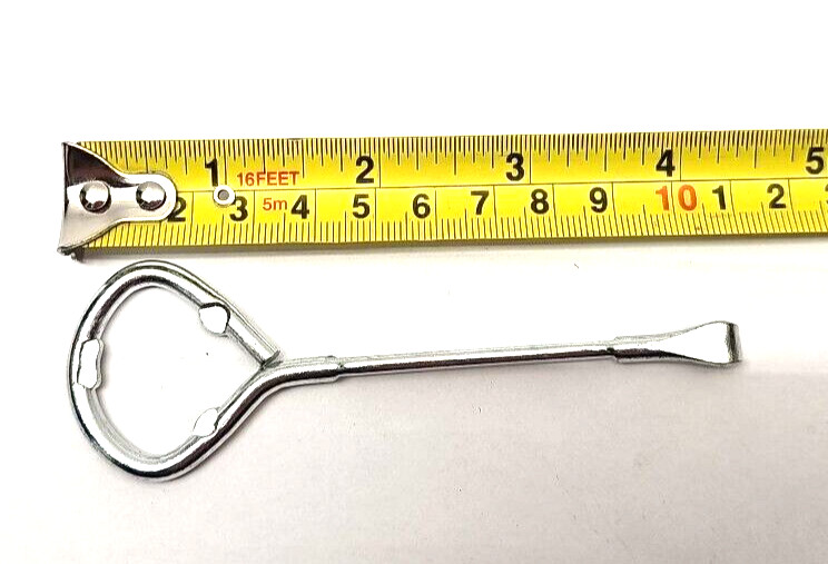 Lot of 10 Hardware Paint Can Opener Bottle Opener Worker Tool Silver 4.5" Long