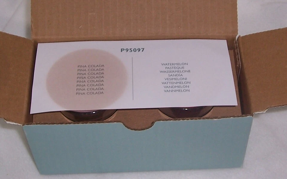 2 Velas Tarro Partylite Sandía/Piña Colada o Hierba de Limón/Mango Mandarina E Foto 2 de 4