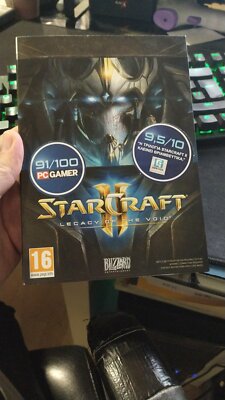 STARCRAFT II LEGACY OF THE VOID PC BRAND NEW !!!