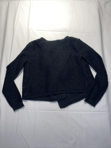 Cherokee Black Sparkling Cardigan Girls Size S/P. 6/6X - Picture 5 of 6