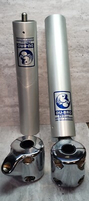 Du-Bro Rail/Stanchion Mount Rod Holders 45 Degree (set of 2) New