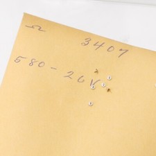 Genuine Omega Part 3407 6 Screws Watchmakers New Old Stock C13D8 