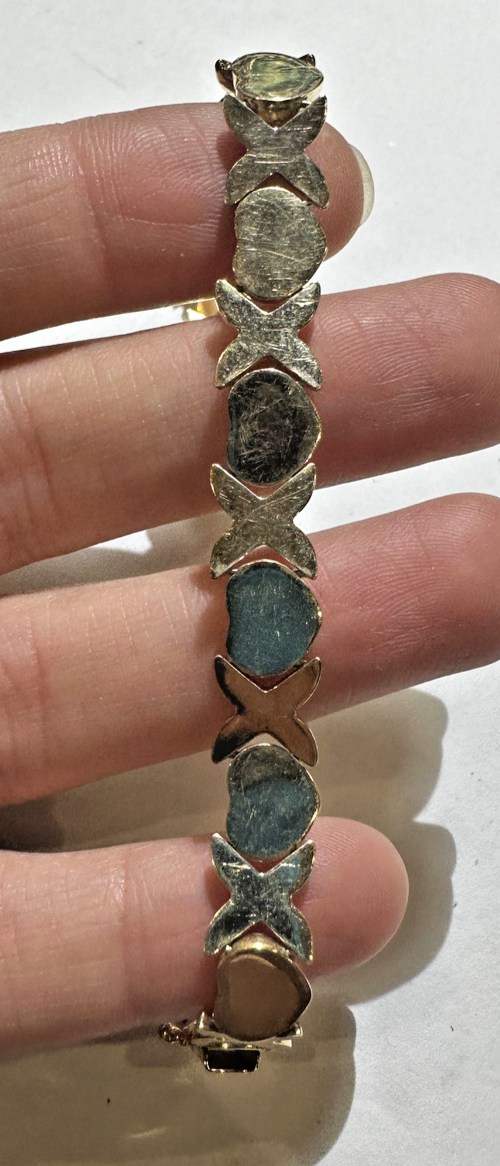 理*絵様 今だけ！！！AKVINTAGE 14k GOLD ブレスレット正規品 理*絵様 今だけ！！！AKVINTAGE 14k GOLD ブレスレット正規品