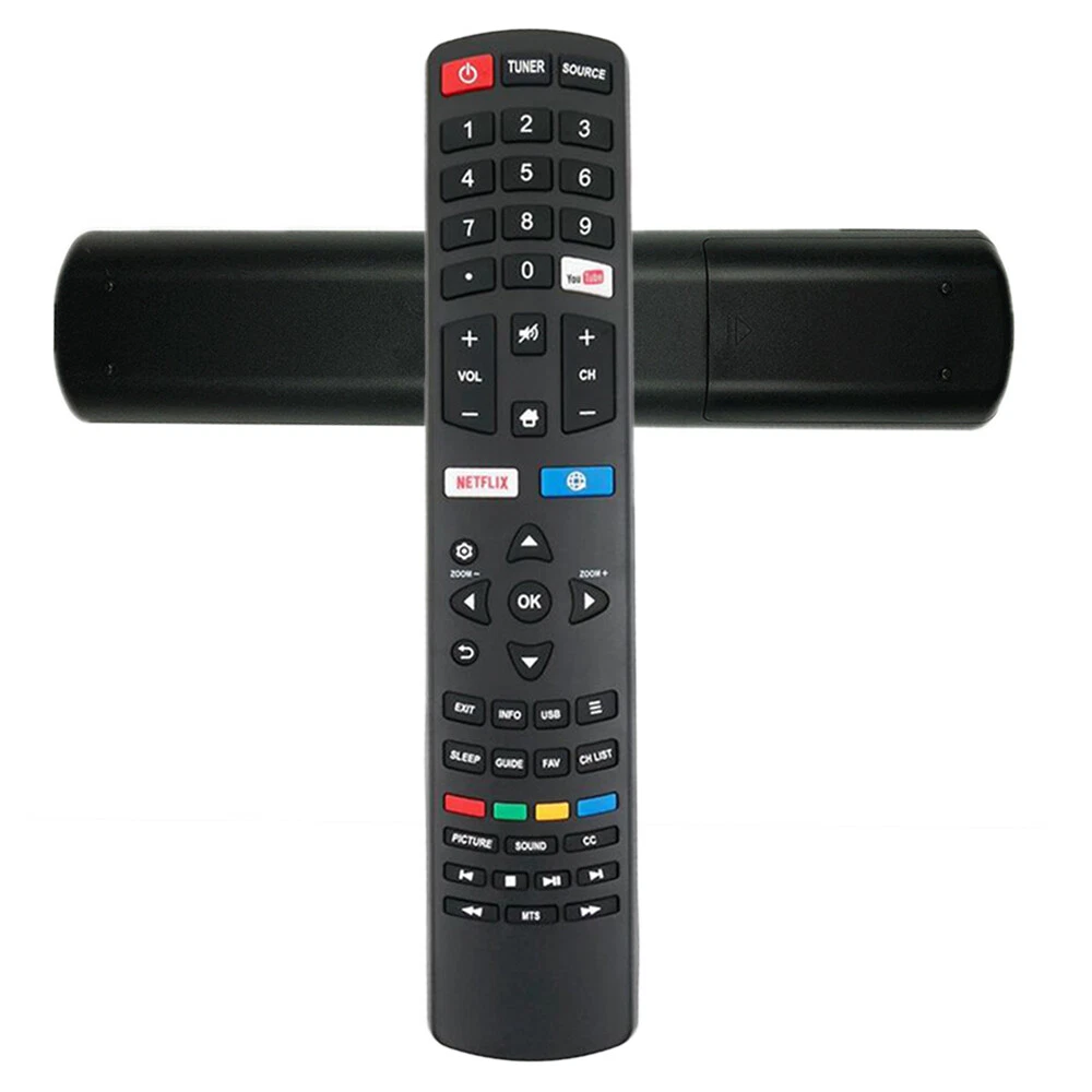 Télécommande RC725Q Pour TV Quasar – Neuve, 433 MHz, Télécommande De Remplacement