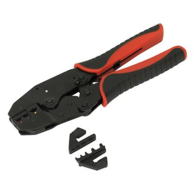Sealey 9'' Ratsche Crimpzange Kabel Draht Elektrische Wechselbacken