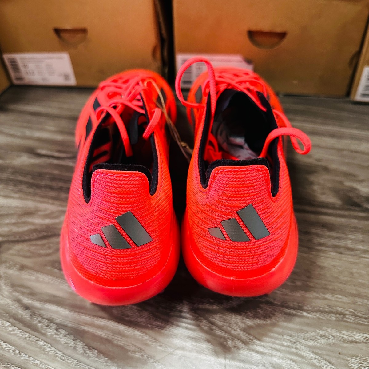 ADIDAS F50 ELITE FG PRO SOCCER CLEATS FIRM TURBO AURORA