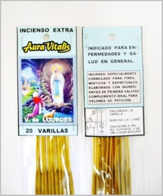 Virgin Of Lourdes Incense Esoteric, Esoteric Incense 20 Rods/Sticks | eBay