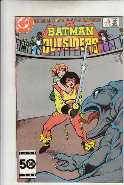 THE OUTSIDERS #24 DC COMICS 1987 NM 1985 SERIES