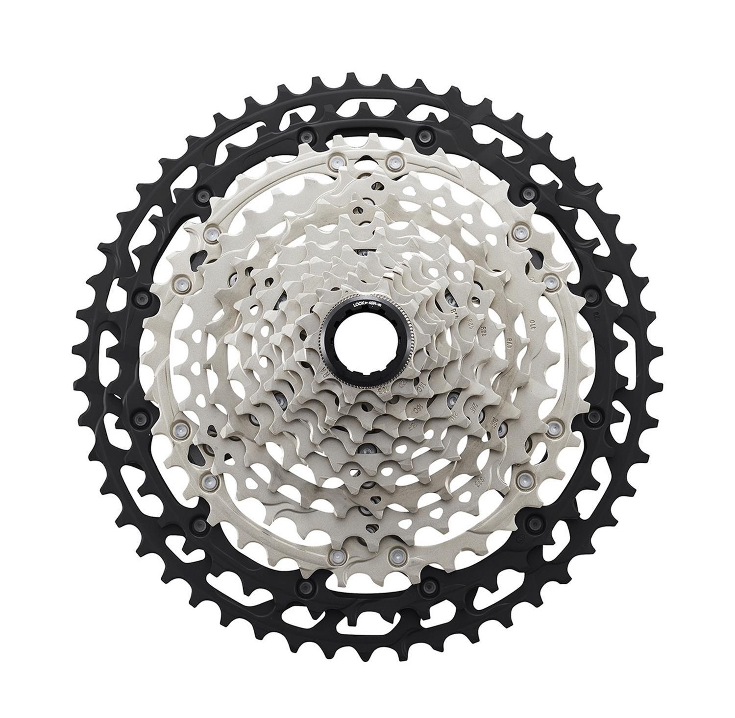 Cassette 12 vit. Shimano XT M8100 avec technologie Hyperglide+ pour VTT