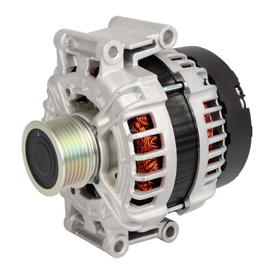 New Alternator For 2013-2015 Audi Q5 S4 S5 SQ5 A4 Quattro 3.0L 6 Groove Pulley