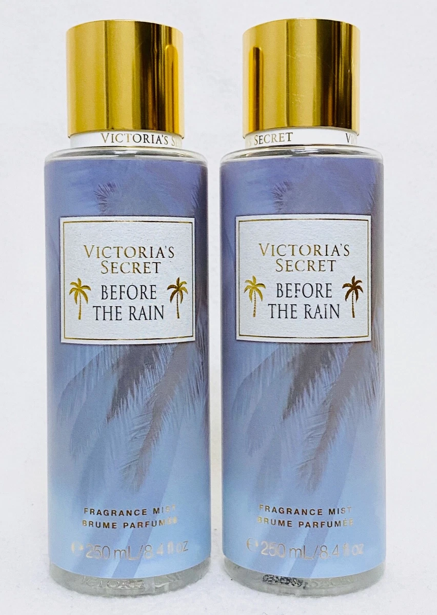 2 Victoria s Secret BEFORE THE RAIN Fragrance Mist Body Spray Perfume Women
